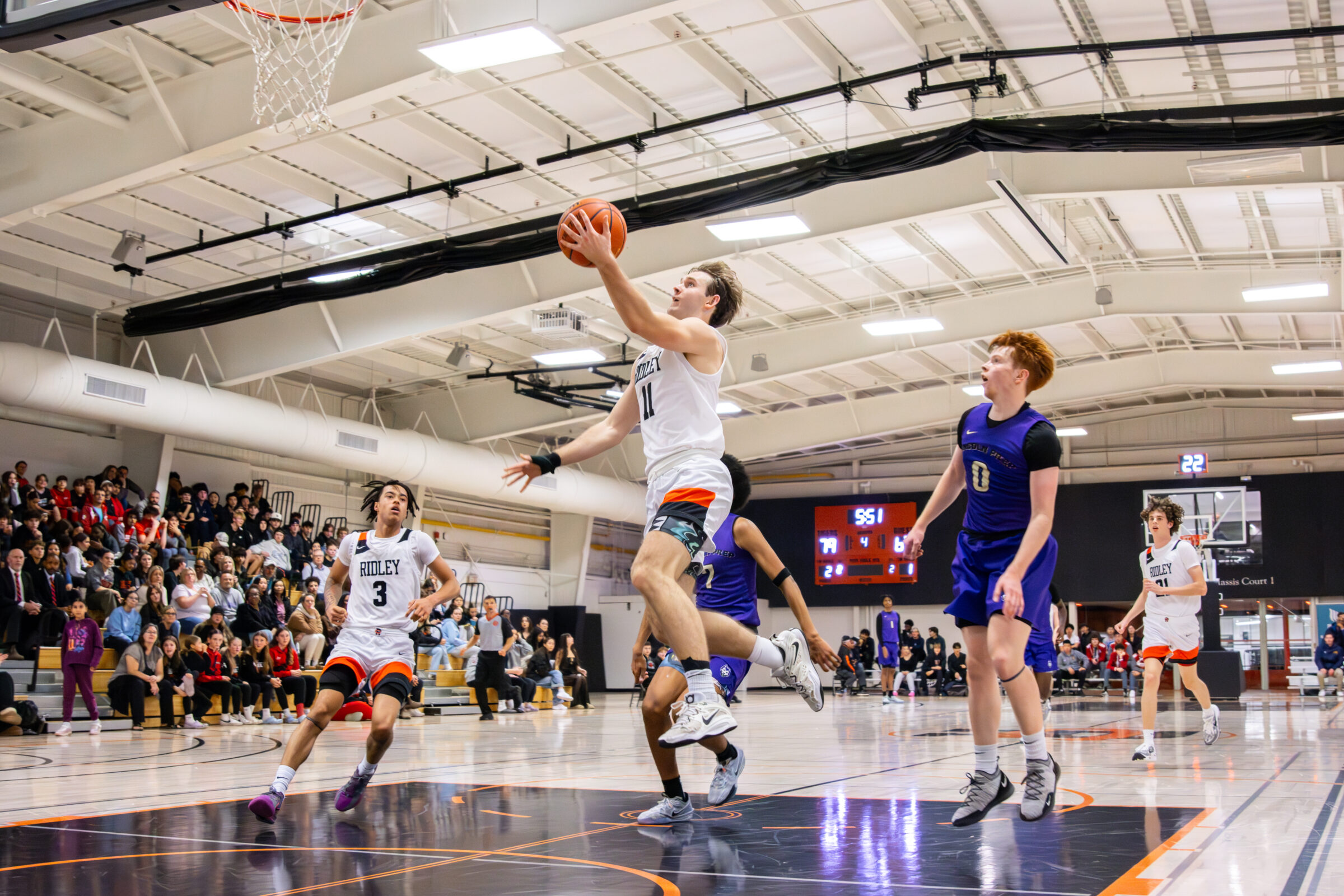 Basketbal en high school in Canada 1
