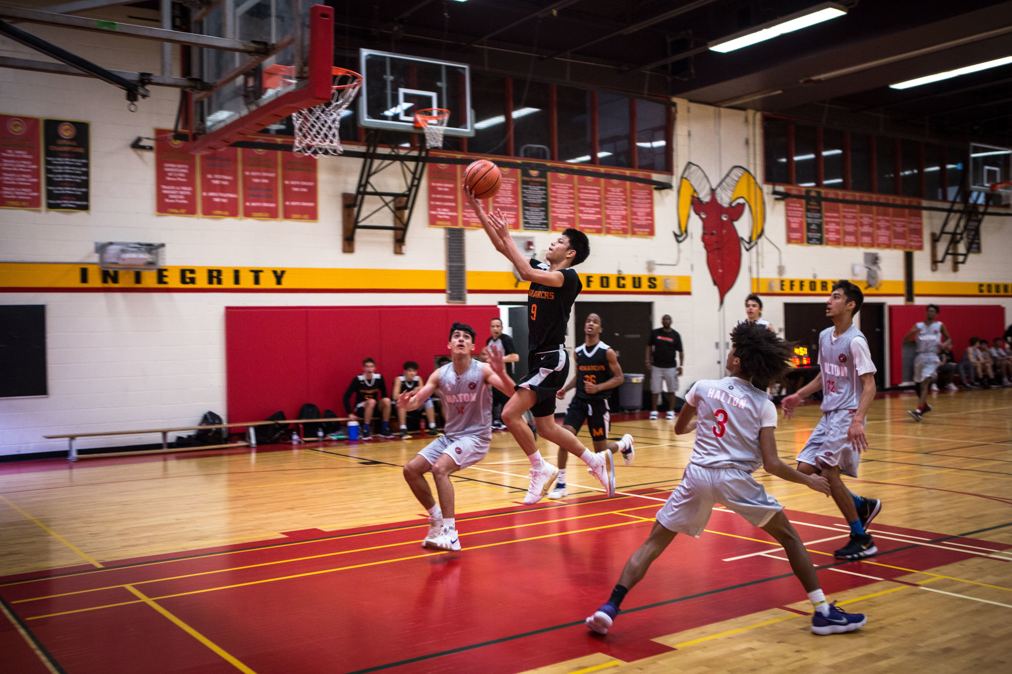 Basketbal en high school in Canada 2